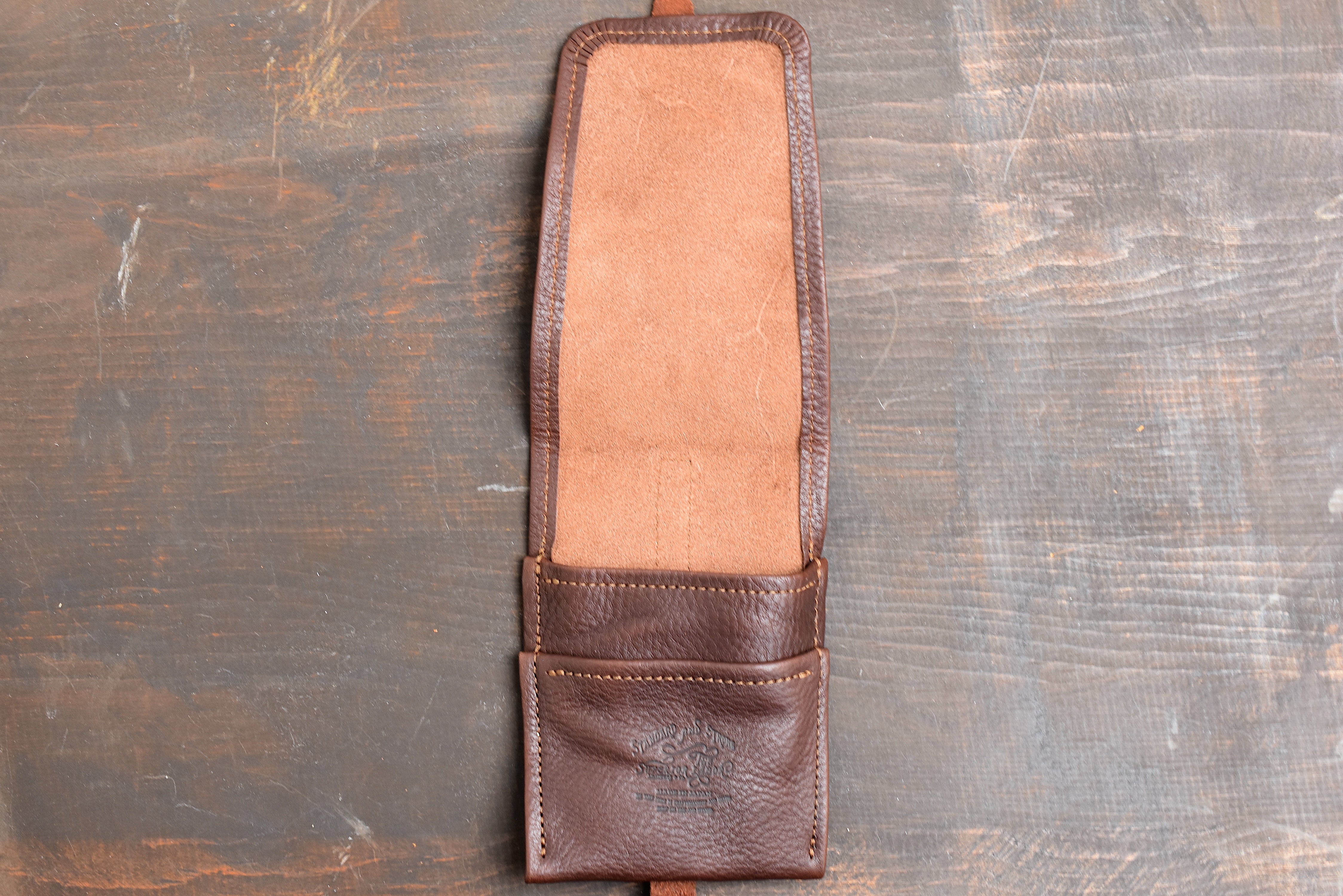 The Superior Labor Leather Tool Holder - Dark Brown