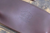 The Superior Labor Leather Pen Case - Dark Brown