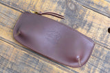 The Superior Labor Leather Pen Case - Dark Brown