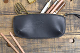 The Superior Labor Leather Pen Case - Black