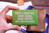 TRAVELER's Company USA x Art Toolkit - HAVE A GOOD DAY - Pocket Palette - Limited Green