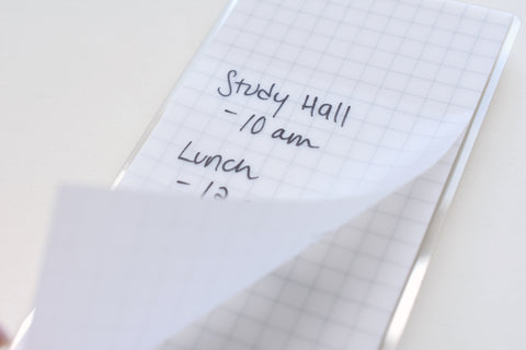 Stalogy Large Translucent Sticky Notes