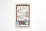 Kyupodo Letterpress Postcard - Luminescent Stone Lamp Store