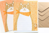 Furukawa Paper Fluffy Animals Letter Set