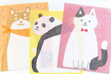 Furukawa Paper Fluffy Animals Letter Set