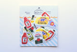 Furukawa Paper Flake Stickers - Cooking Ingredients