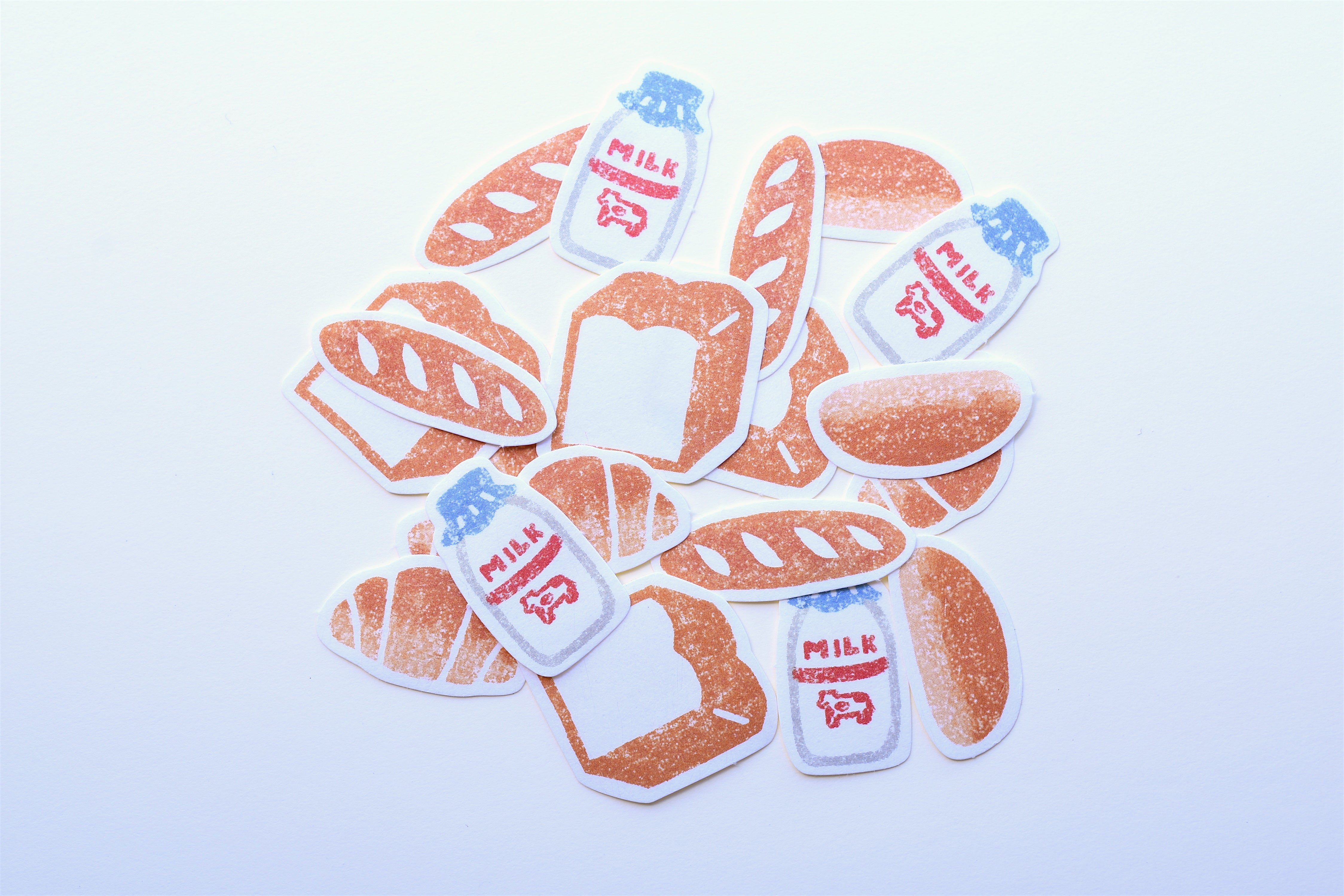 Furukawa Paper Flake Stickers - Everyday Bakery