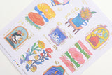 OURS x Koopa Bedtime Story Stamp Stickers