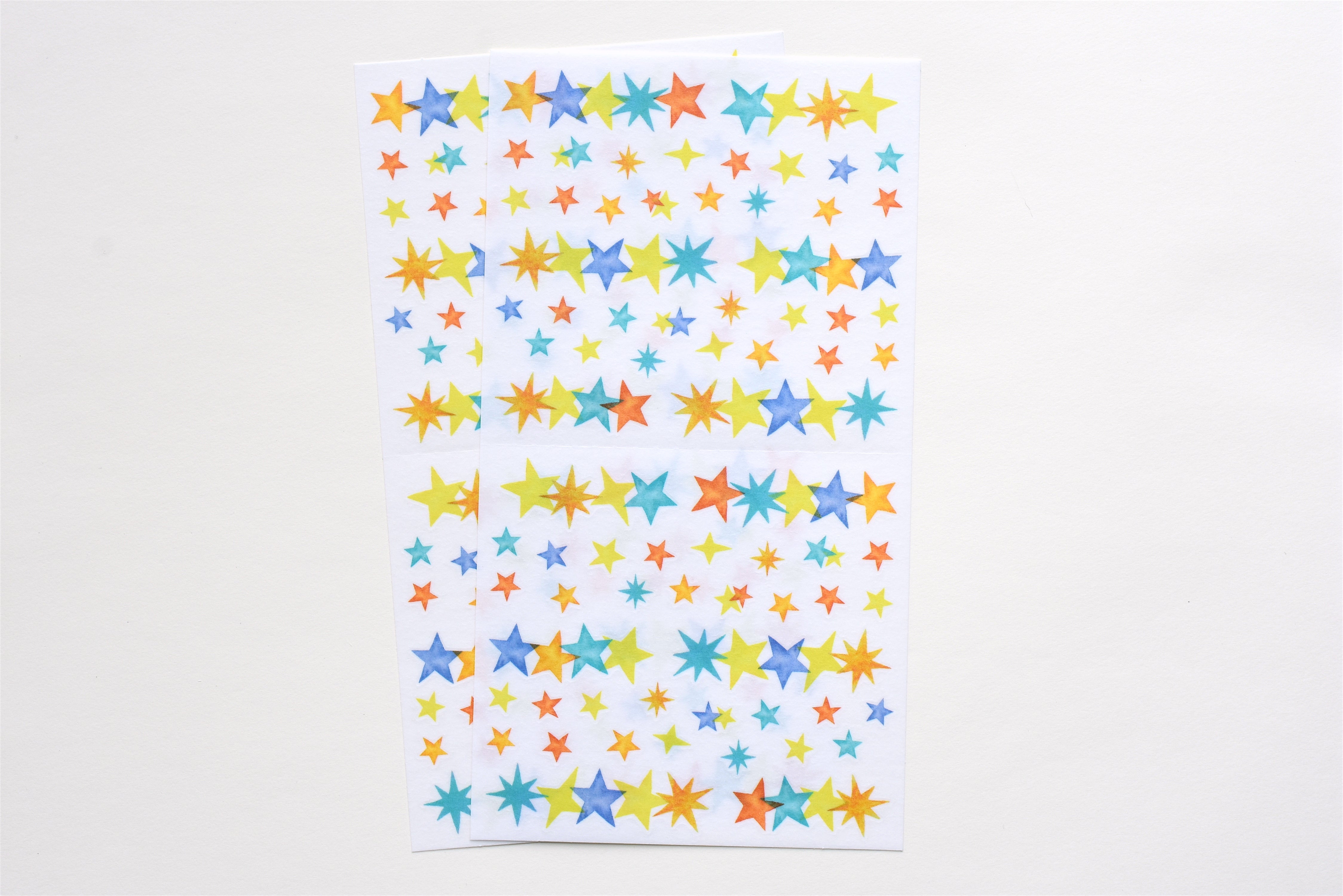 Midori Planner Sticker - Semi-Transparent Star