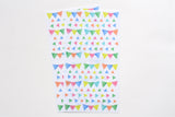 Midori Planner Sticker - Semi-Transparent Flag