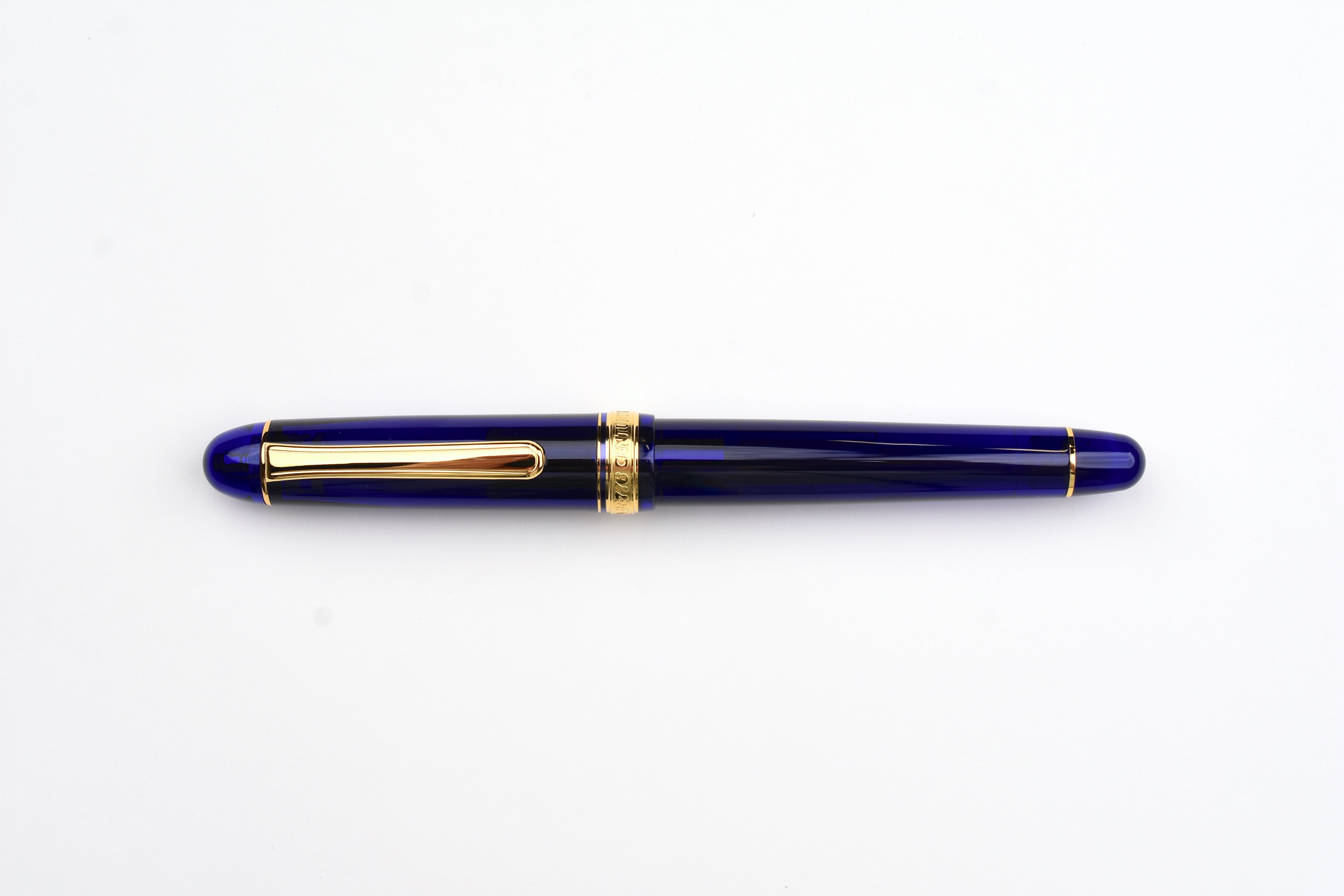 Platinum Century 3776 - Chartres Blue - Gold Trim