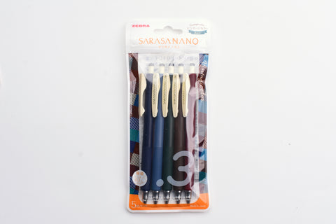 SARASA Nano - Vintage Color - 5 Color Set A & B