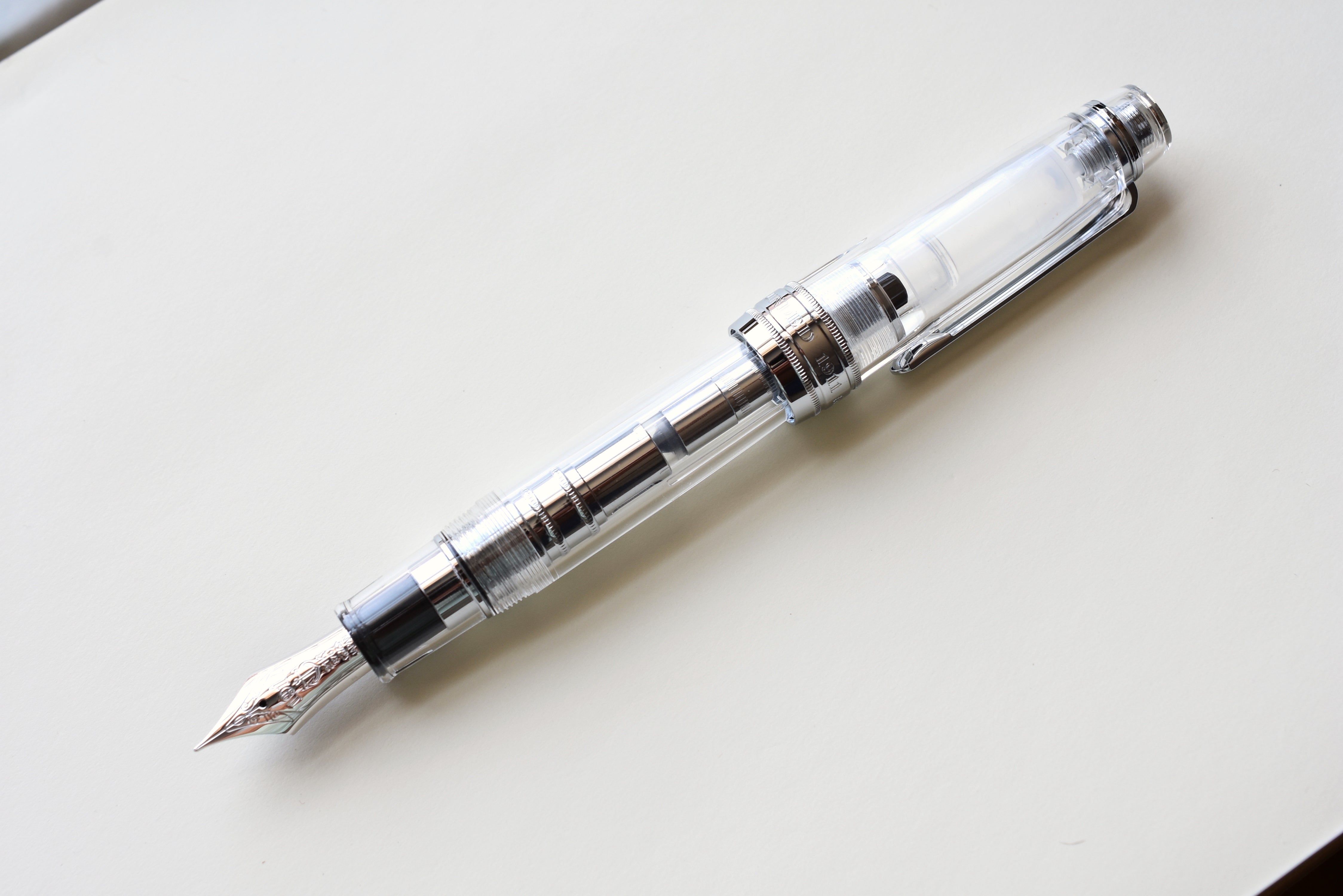 Sailor Pro Gear King of Pen Fountain Pen – Transparent/Silver