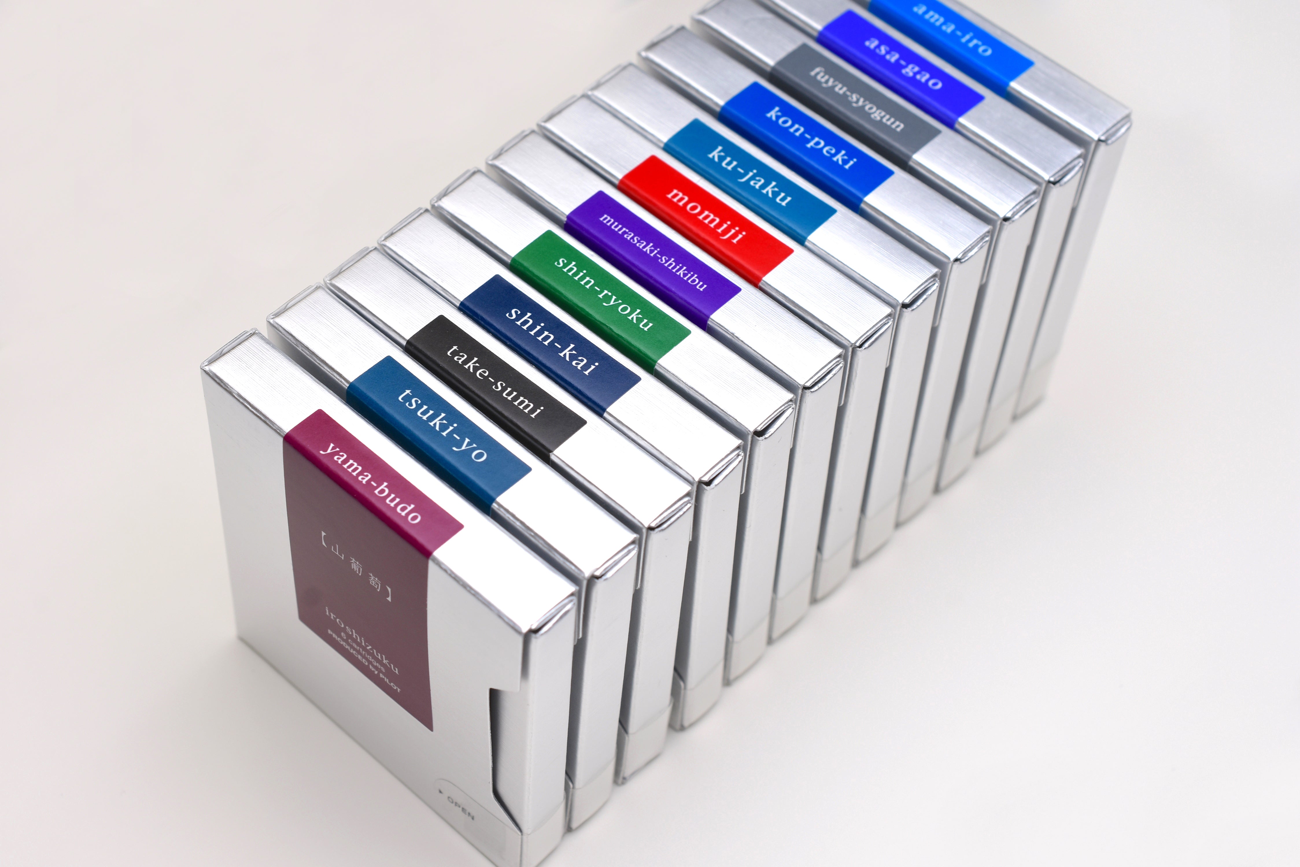 Pilot Iroshizuku Ink Cartridges - Pack of 6