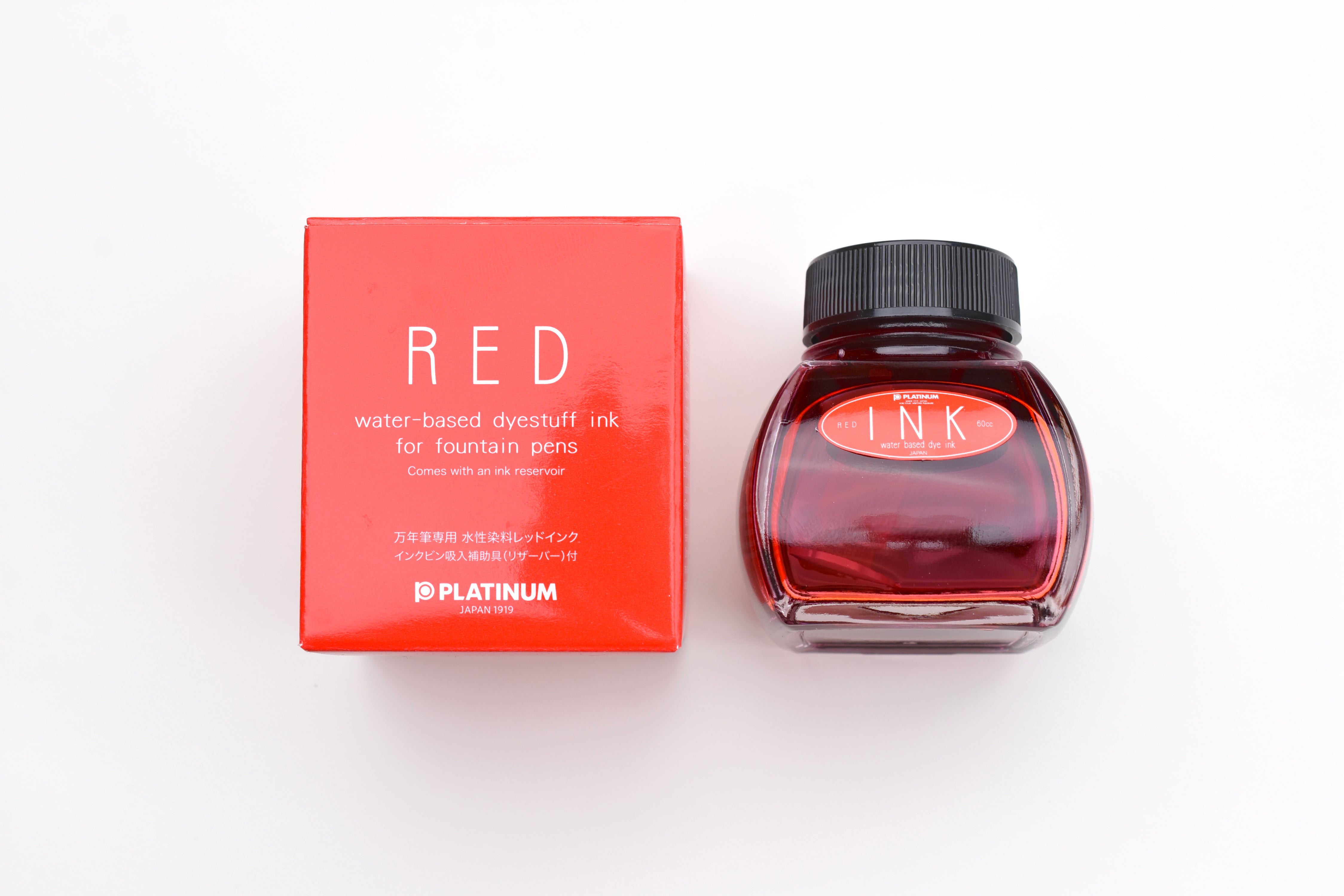 Platinum Red Ink - 60 ml Bottle