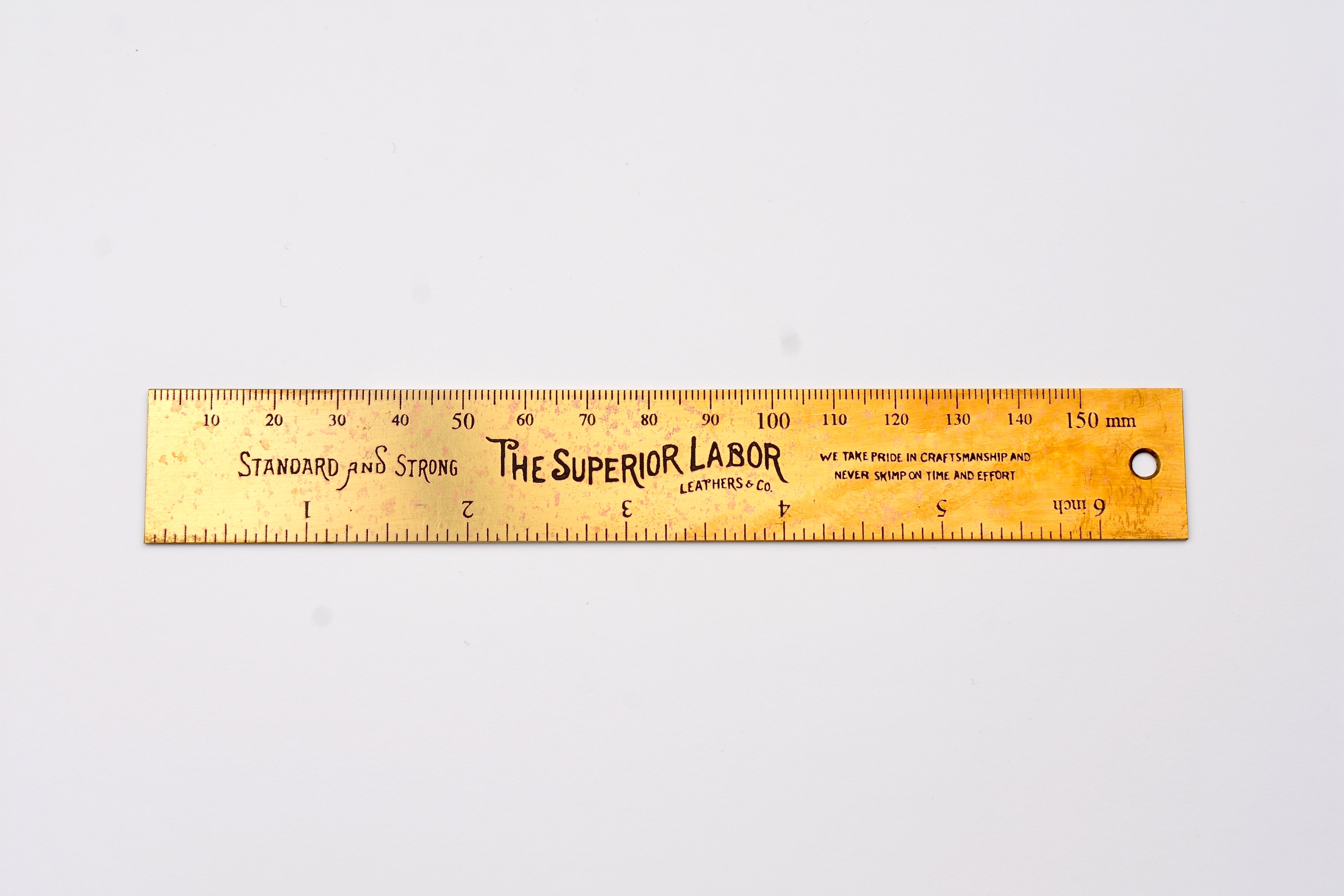 The Superior Labor - Brass Ruler