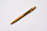 Caran d'Ache 849 Metal Ballpoint Pen - Goldbar With Metal Slim Pack Case