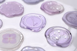 Sealing Dear Clear Sticker - Purple