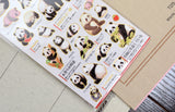 Illustrated Picture Book Stickers - Panda