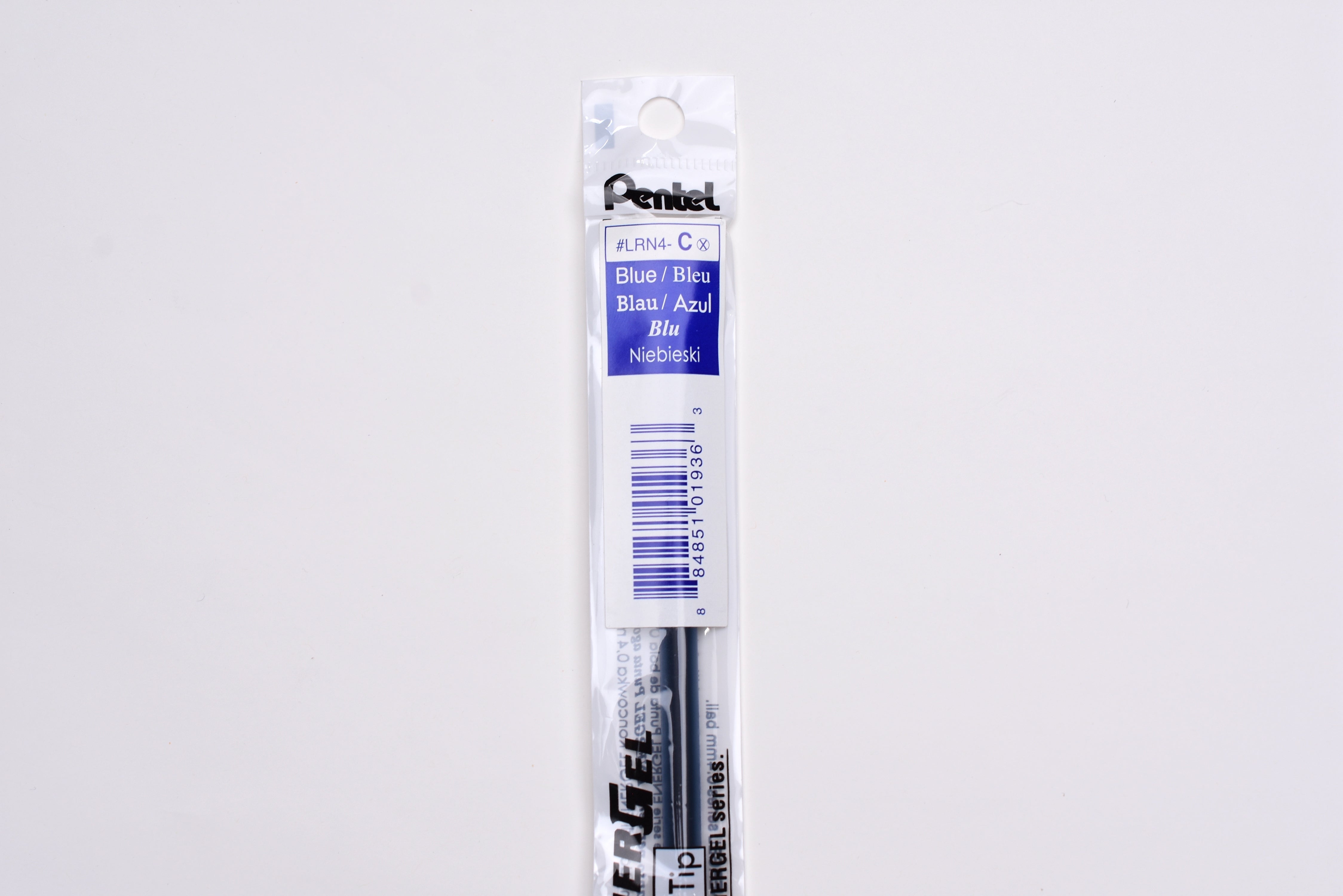 Pentel Energel LRN4-C - Needle Tip Roller Pen Refill - 0.4 mm - Blue