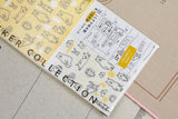 Midori Planner Sticker - Chat Forest Animals