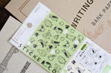 Midori Planner Sticker - Chat Birds