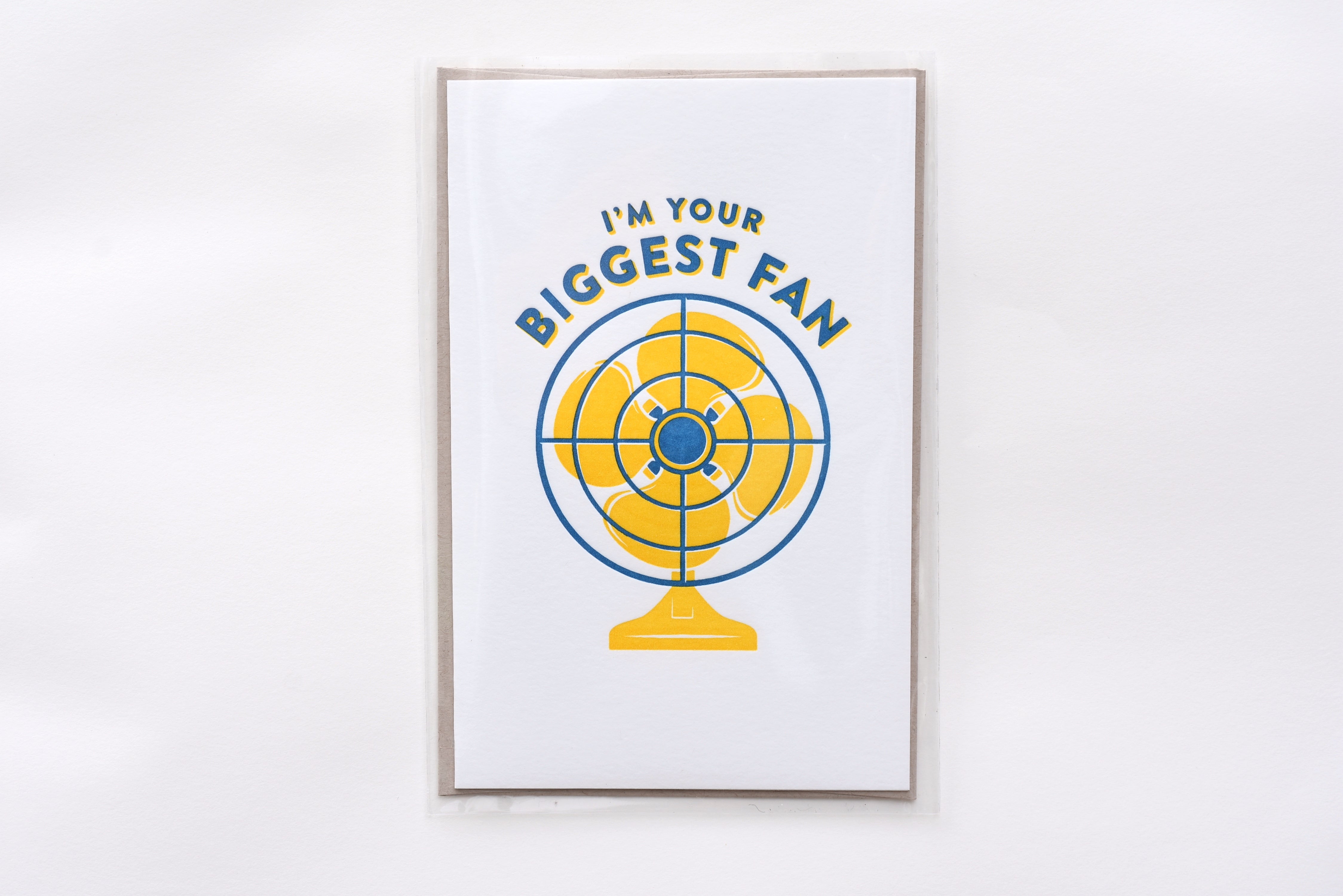 Biggest Fan Greeting Card