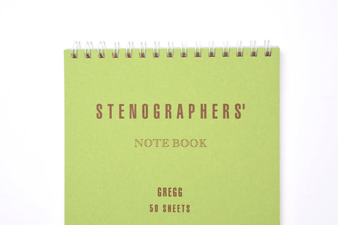 Life Stenographers' Notebook - A5 - Gregg Ruled