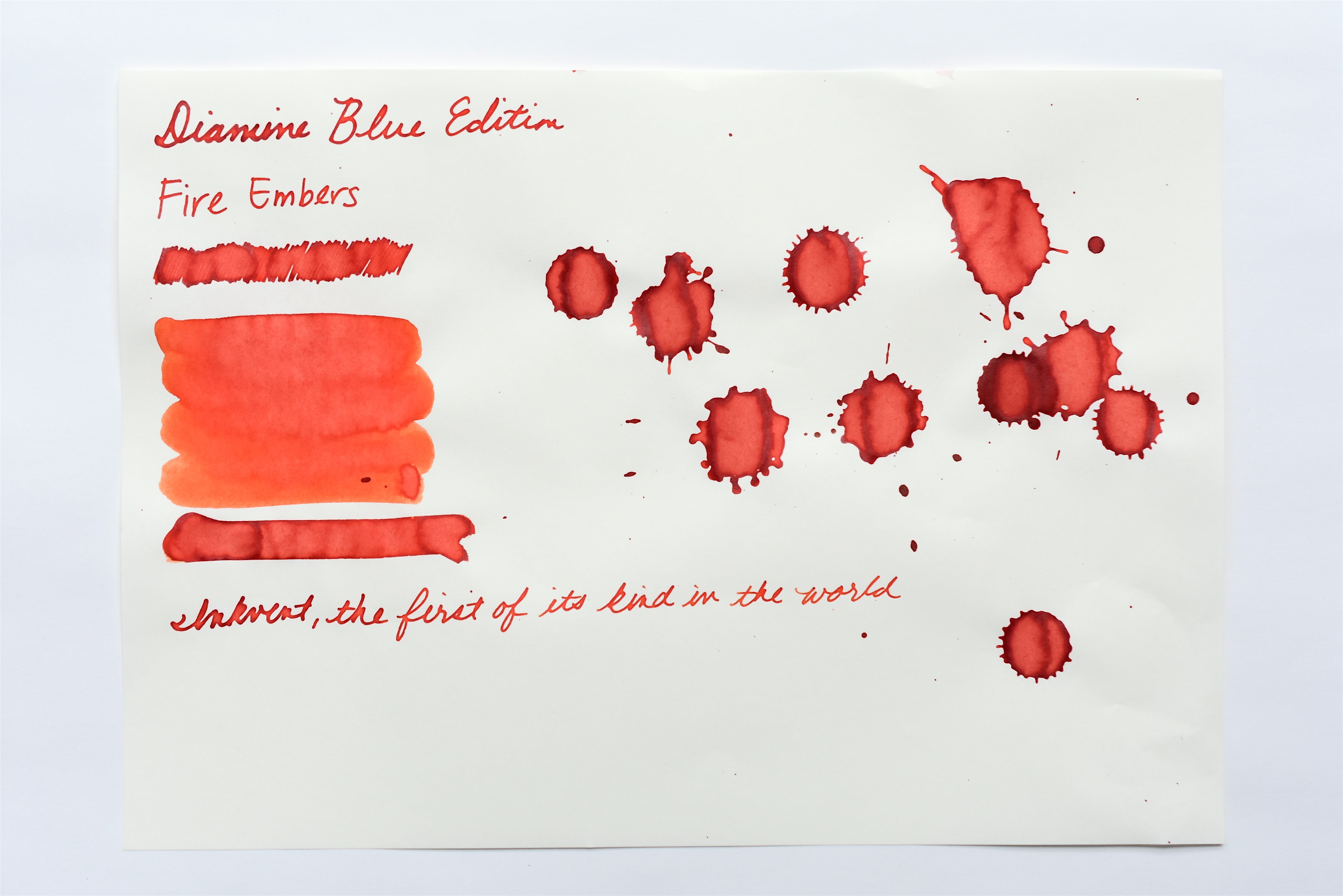 Diamine Blue Edition - Fire Ember