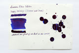 Ink Sample - Diamine Blue Edition