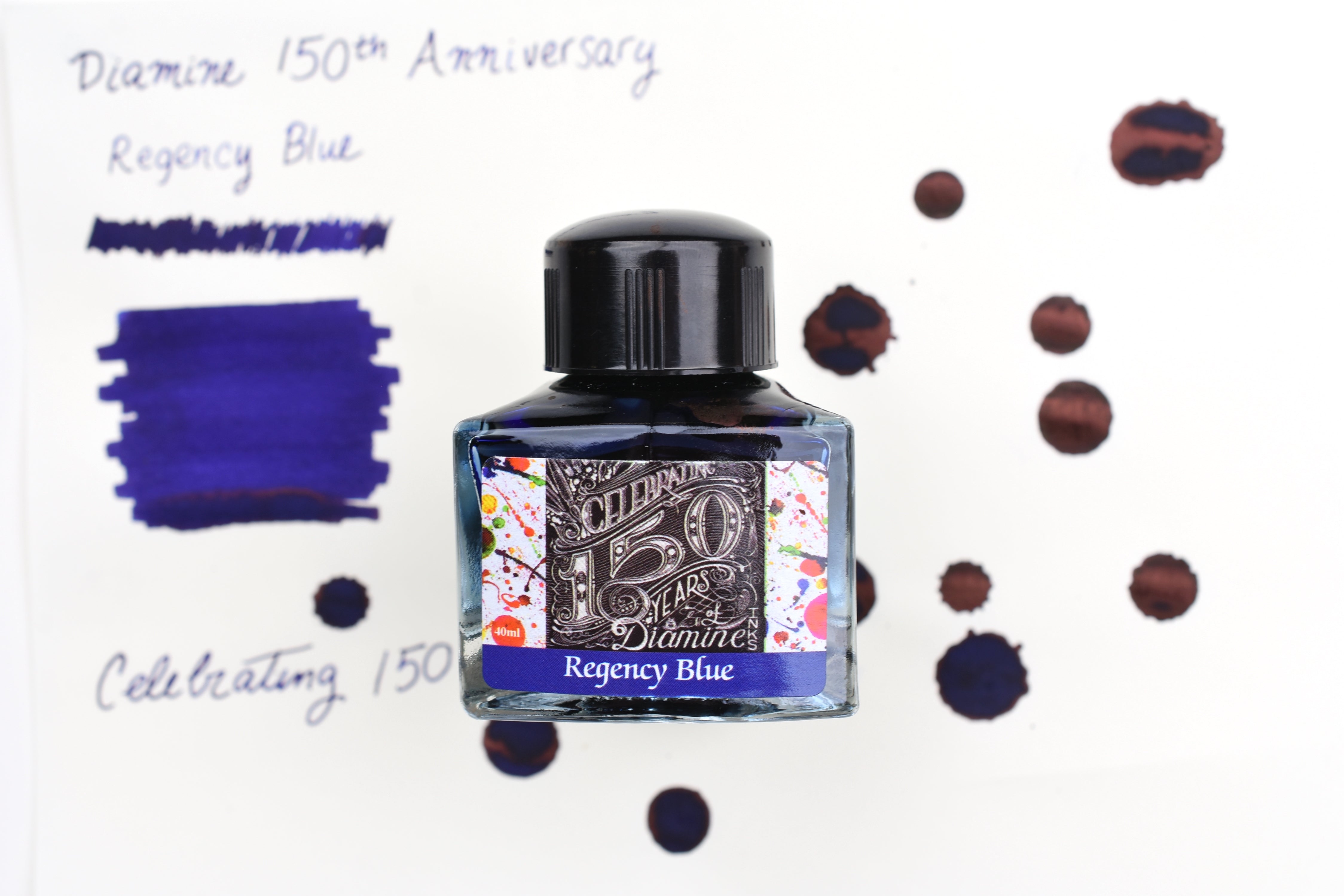 Diamine Fountain Pen Ink - 150th Anniversary Series - Regency Blue