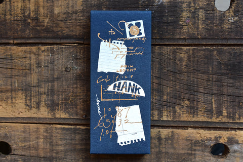 OURS x Hank Daily Cursive-B Rubber Stamp Set