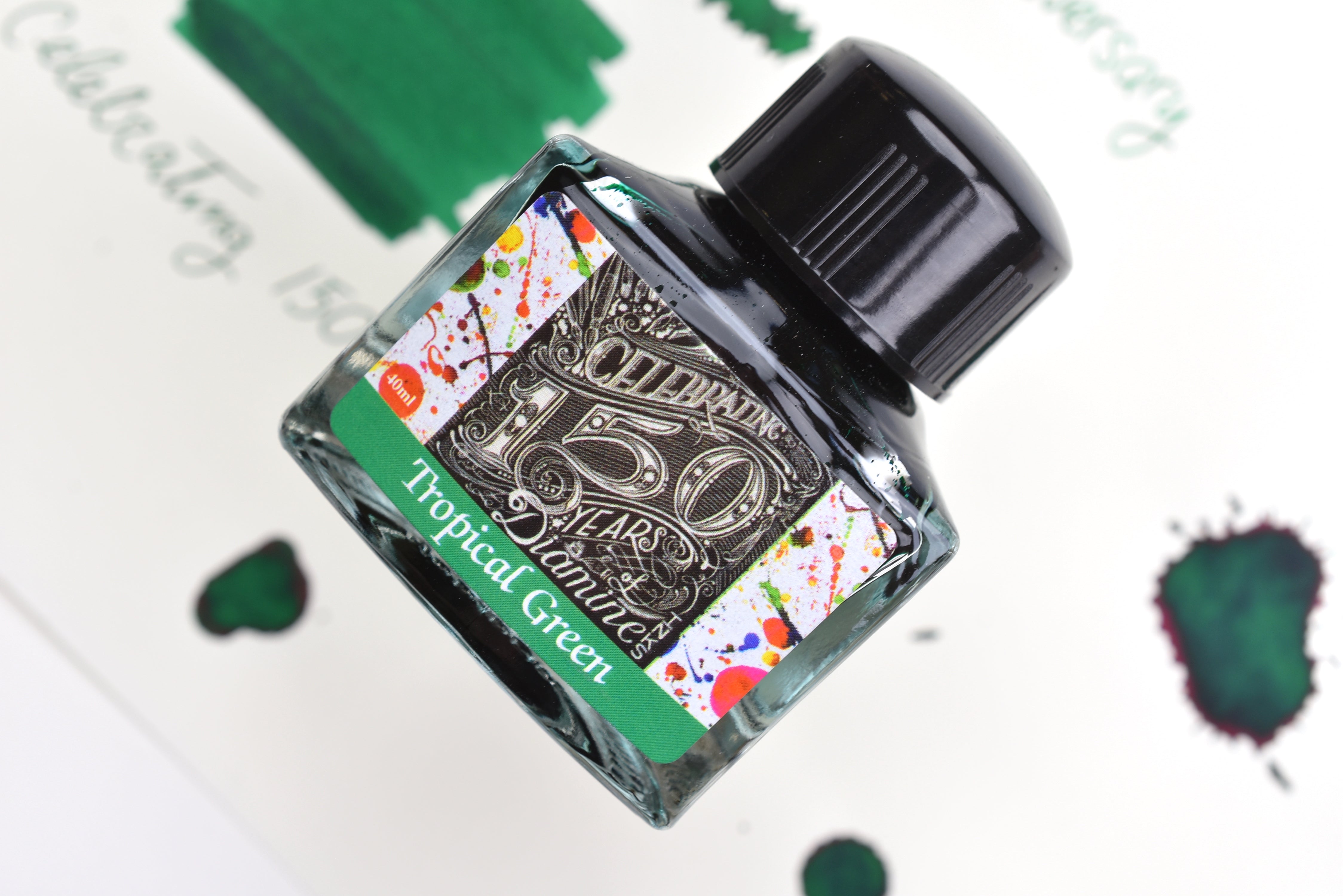 Diamine Fountain Pen Ink - 150th Anniversary Series - Tropical Green