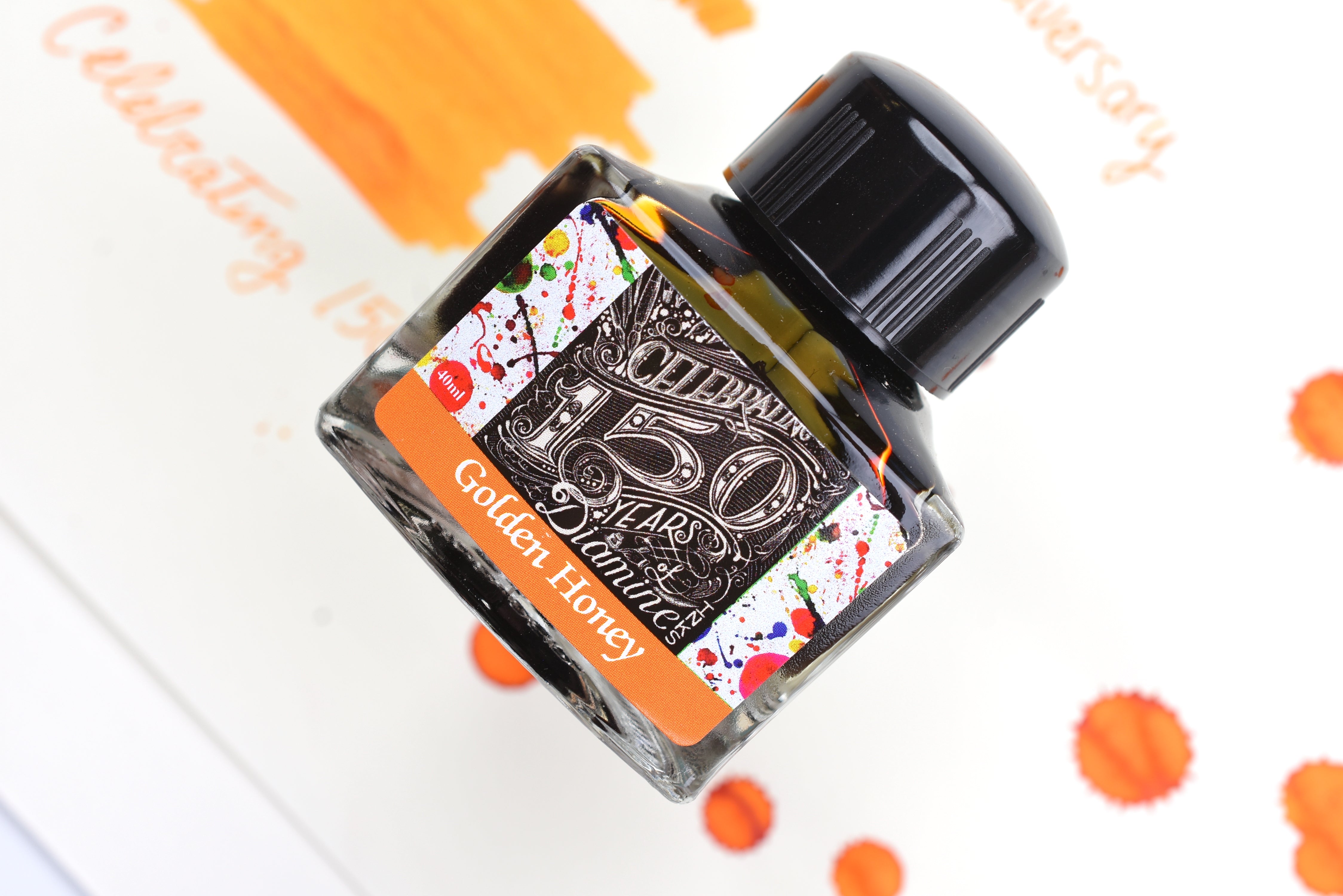 Diamine Fountain Pen Ink - 150th Anniversary Series - Golden Honey