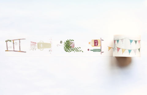 Deer Forest Washi Tape - Zakka Living