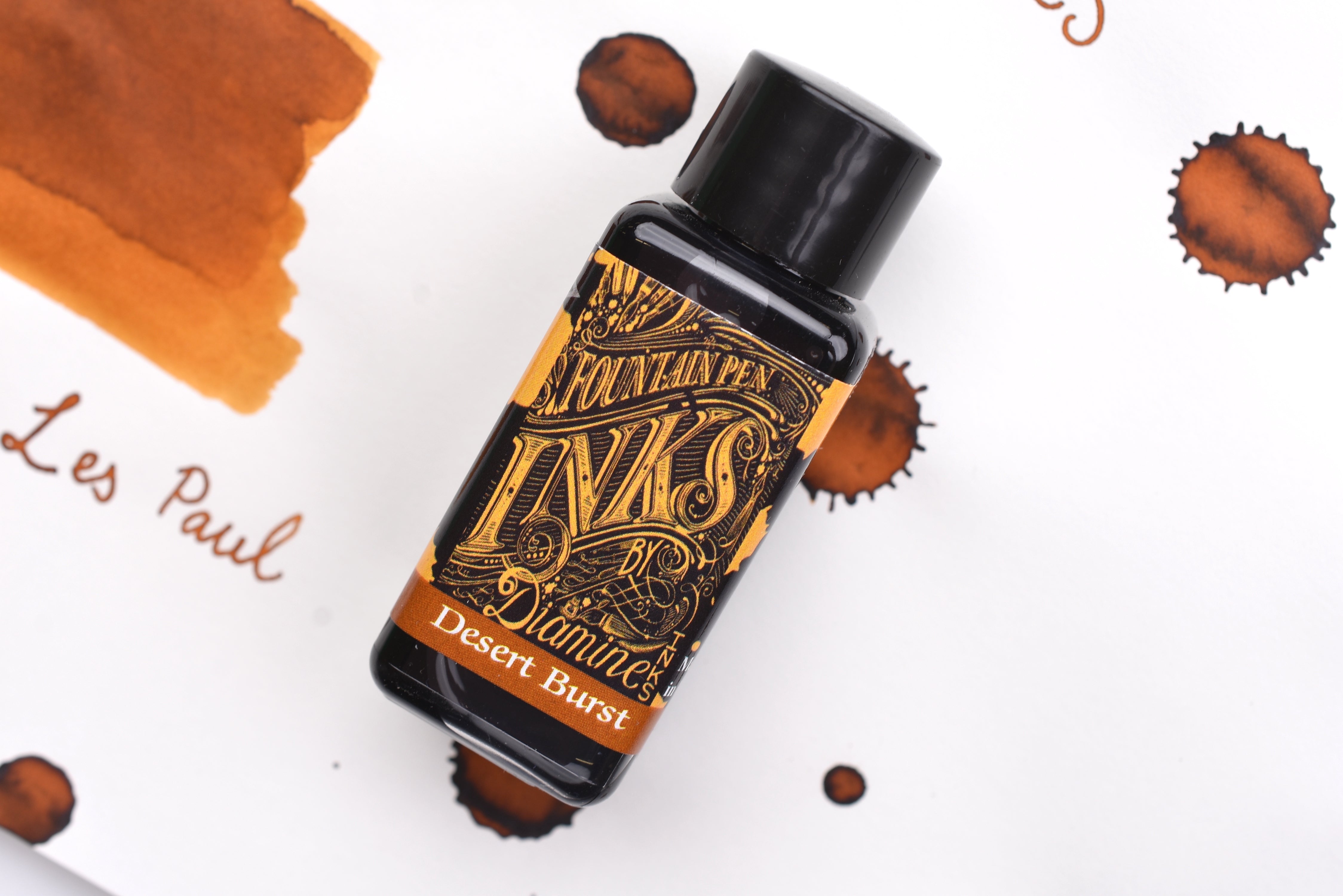 Diamine Fountain Pen Ink - Gibson Les Paul Guitar Series - Desert Burst