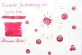 Diamine Shimmer Ink - Electric Pink - 50mL