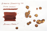 Ink Sample - Diamine Shimmer