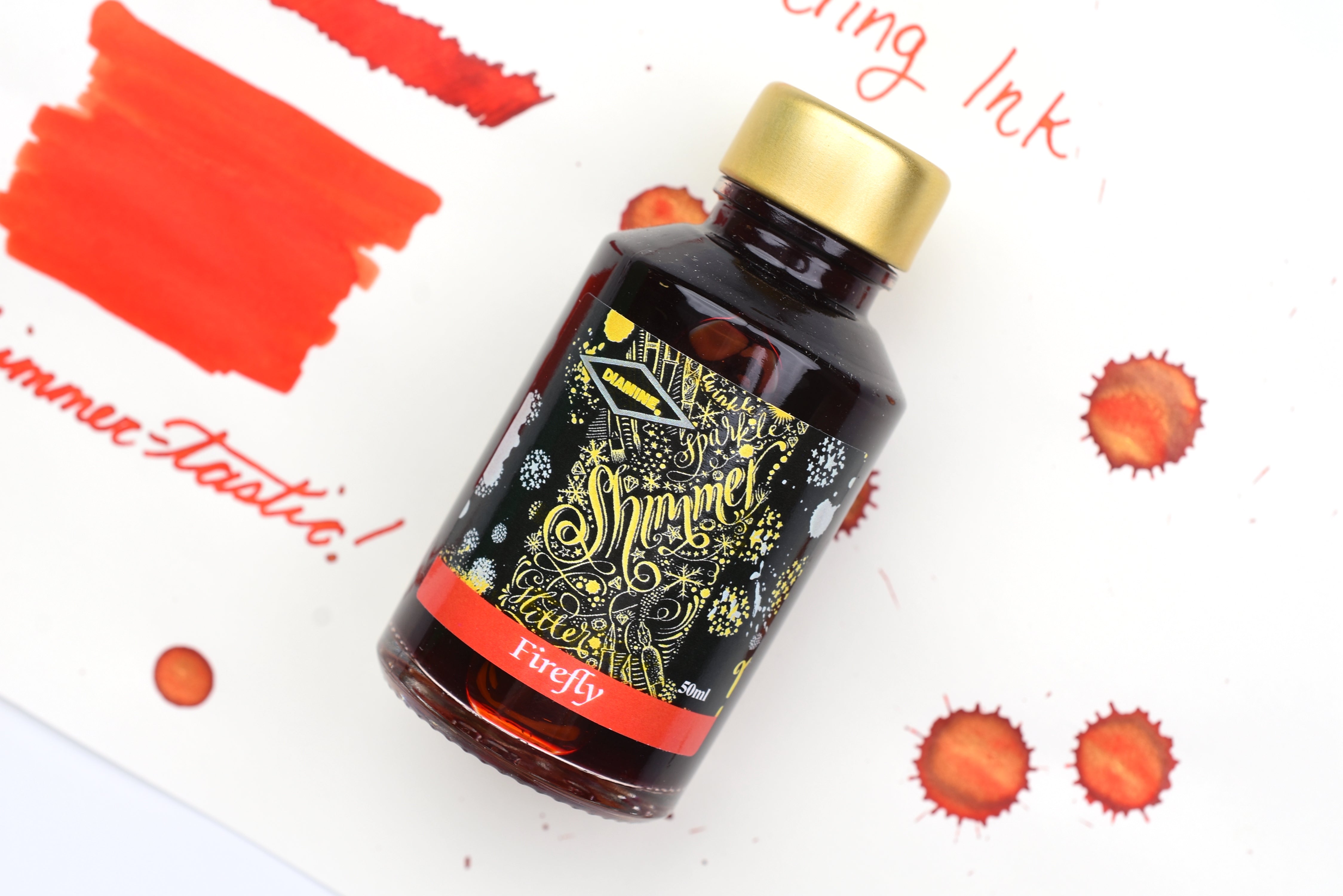 Diamine Shimmer Ink - Firefly - 50mL