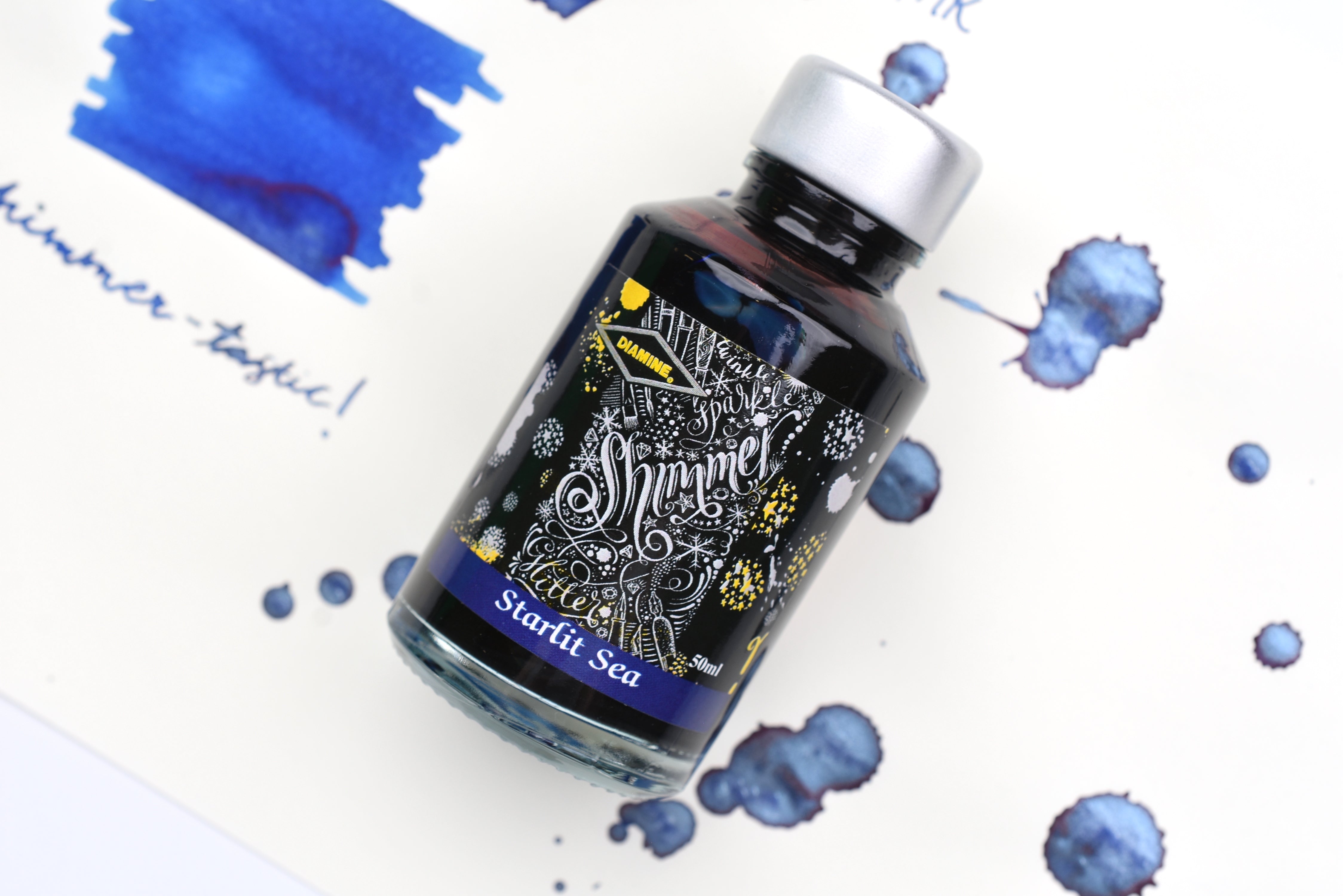 Diamine Shimmer Ink - Starlit Sea - 50mL