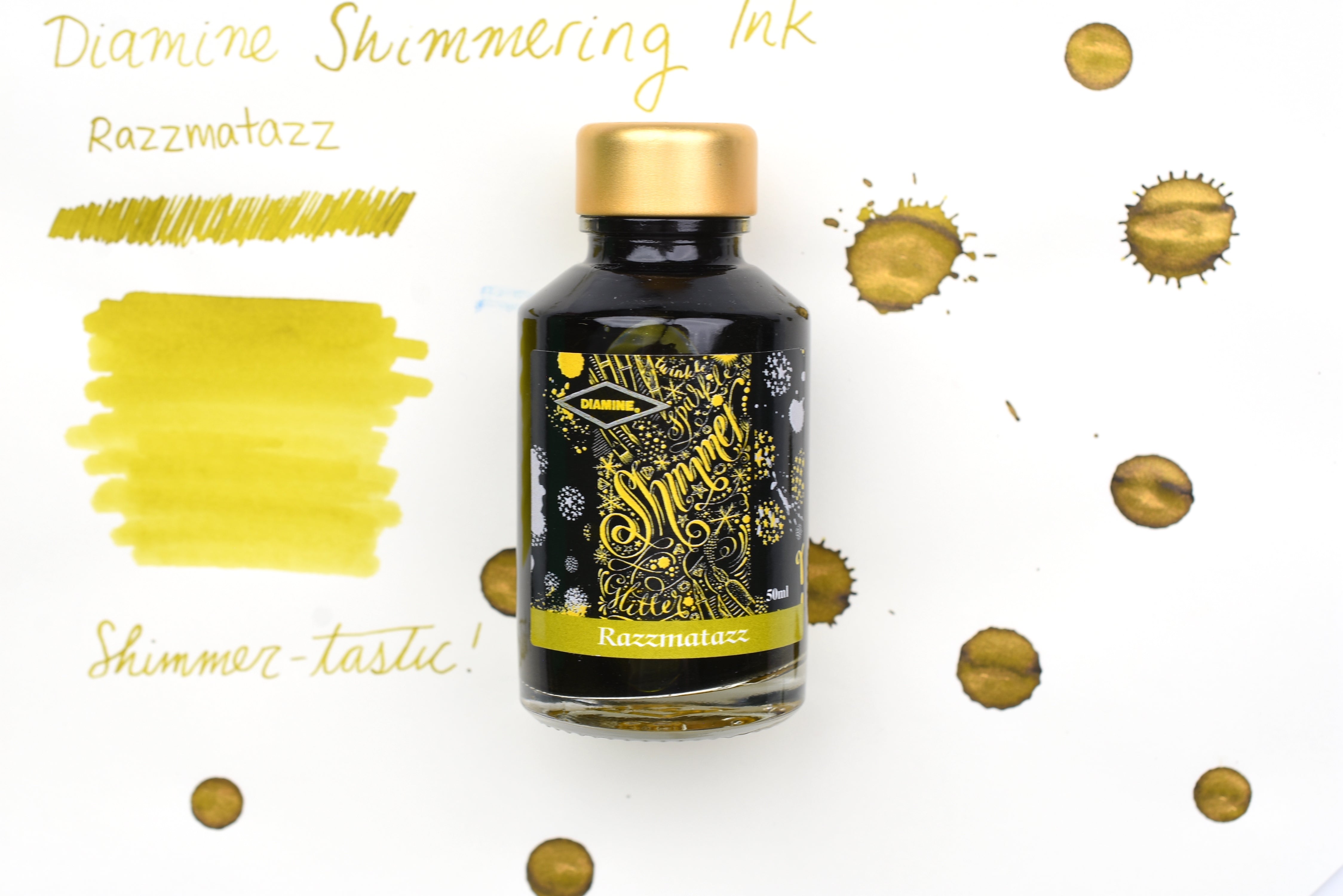 Diamine Shimmer Ink - Razzmatazz - 50mL