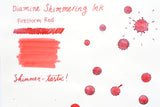 Diamine Shimmer Ink - Firestorm Red - 50mL