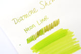 Diamine Shimmer Ink - Neon Lime - 50mL