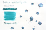 Diamine Shimmer Ink - Peacock Flare - 50mL