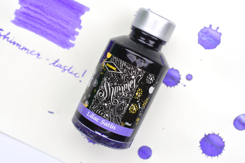 Diamine Shimmer Ink - Lilac Satin - 50mL