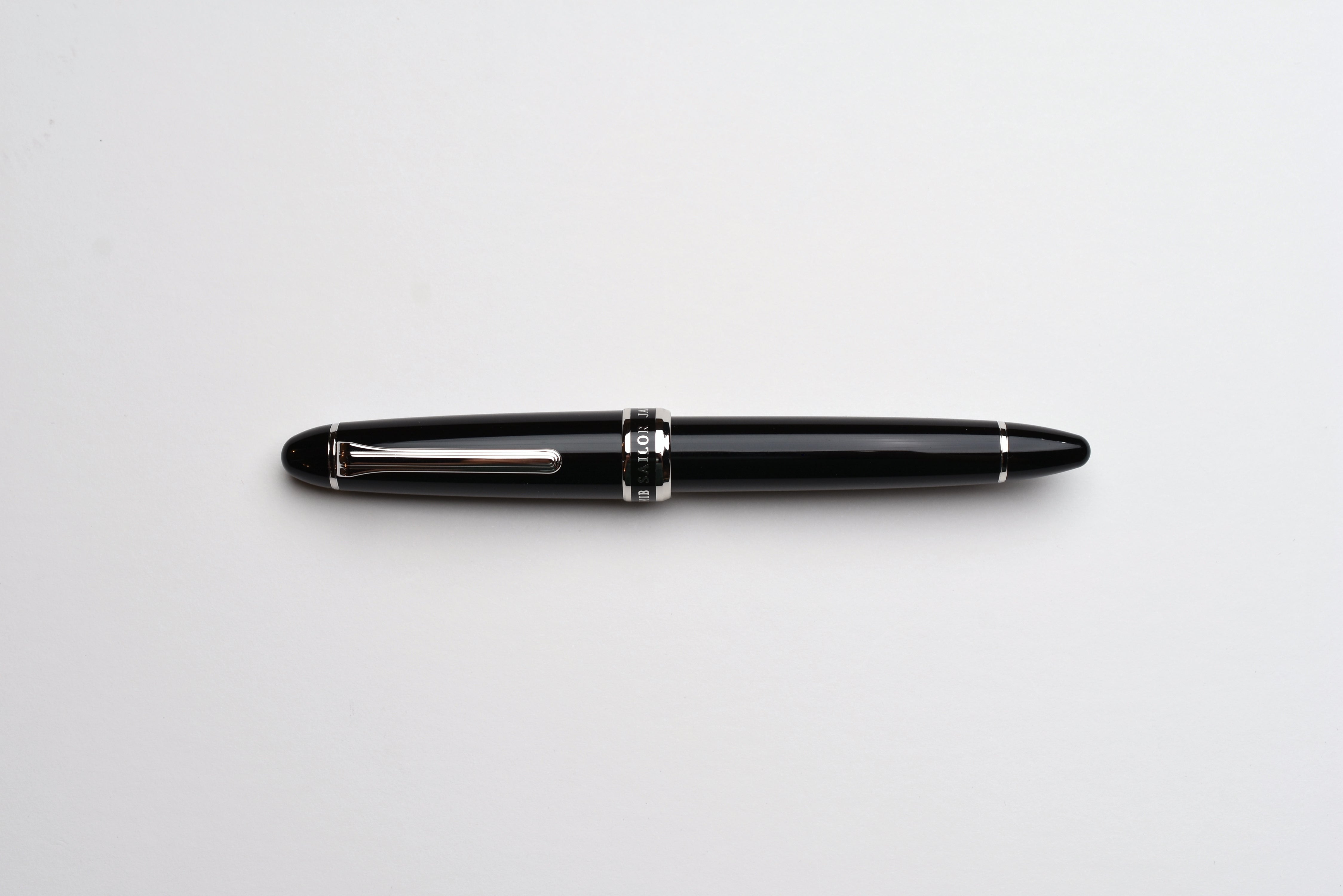 Sailor Naginata-Togi Fountain Pen - Silver Trim