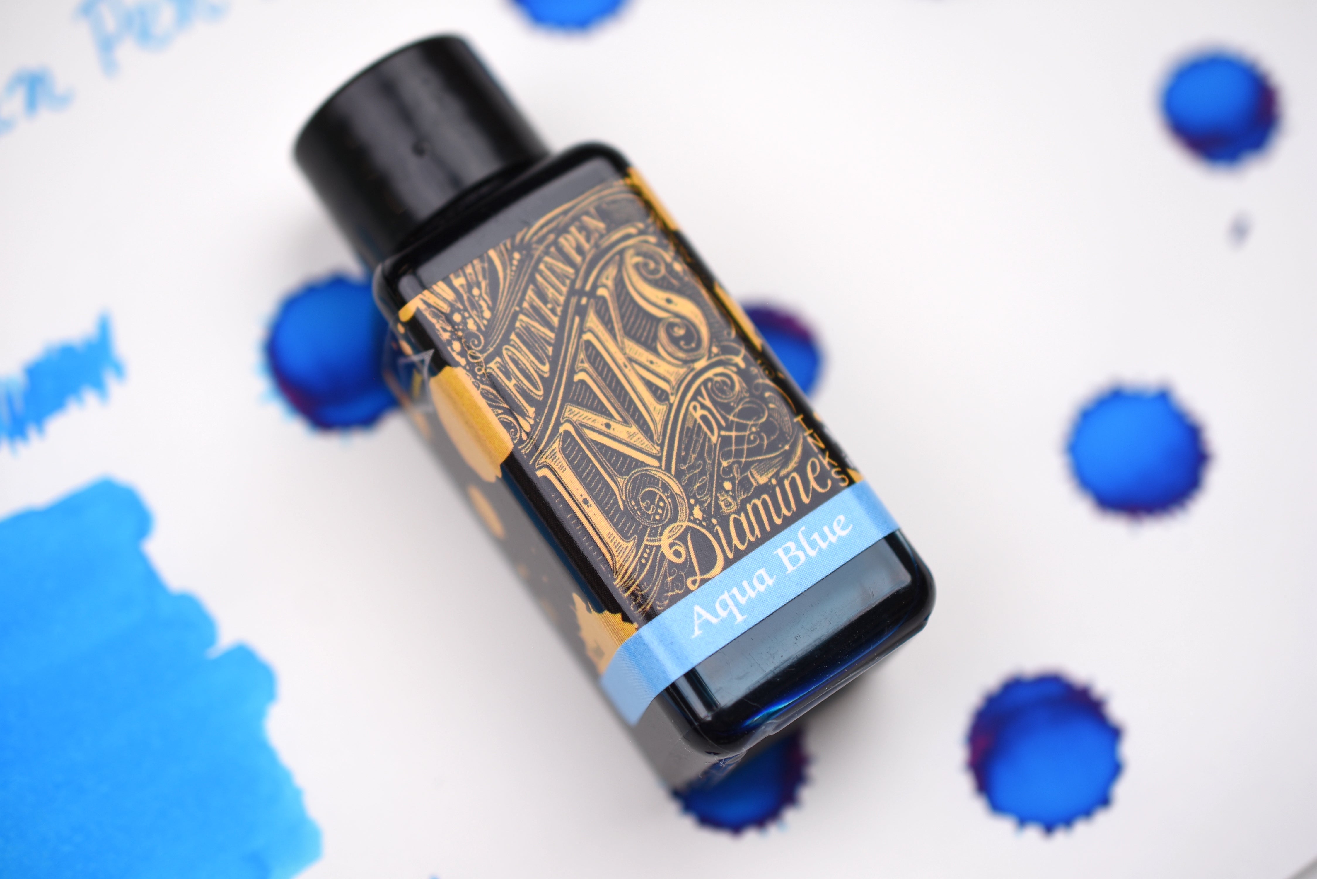 Diamine Fountain Pen Ink - Aqua Blue - 30mL