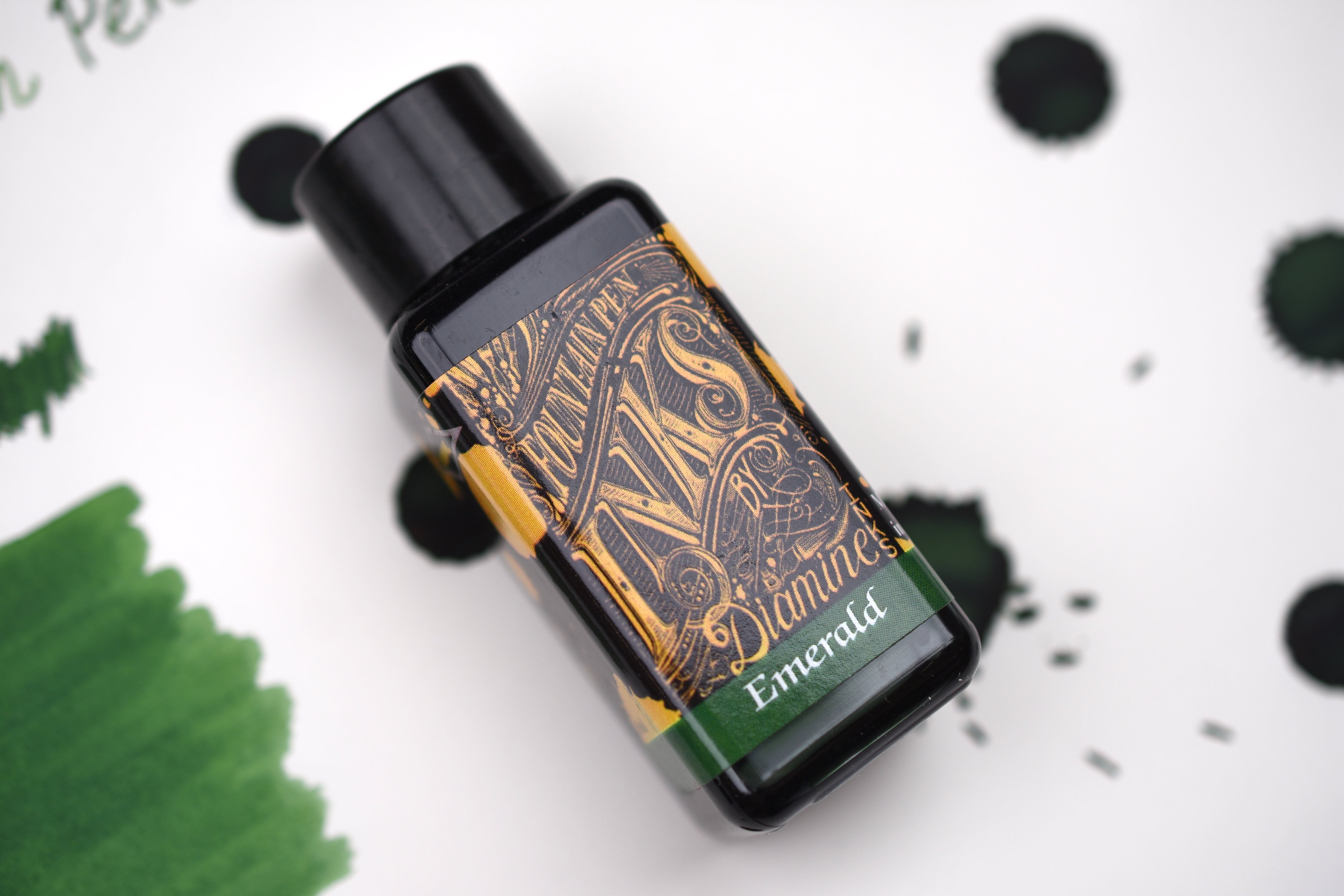 Diamine Fountain Pen Ink - Emerald - 30mL