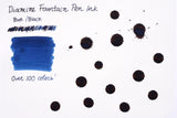 Diamine Fountain Pen Ink - Blue Black - 30mL