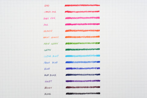 Pilot Coleto Multi Pen Refill - 0.3mm - Regular 15 Colors